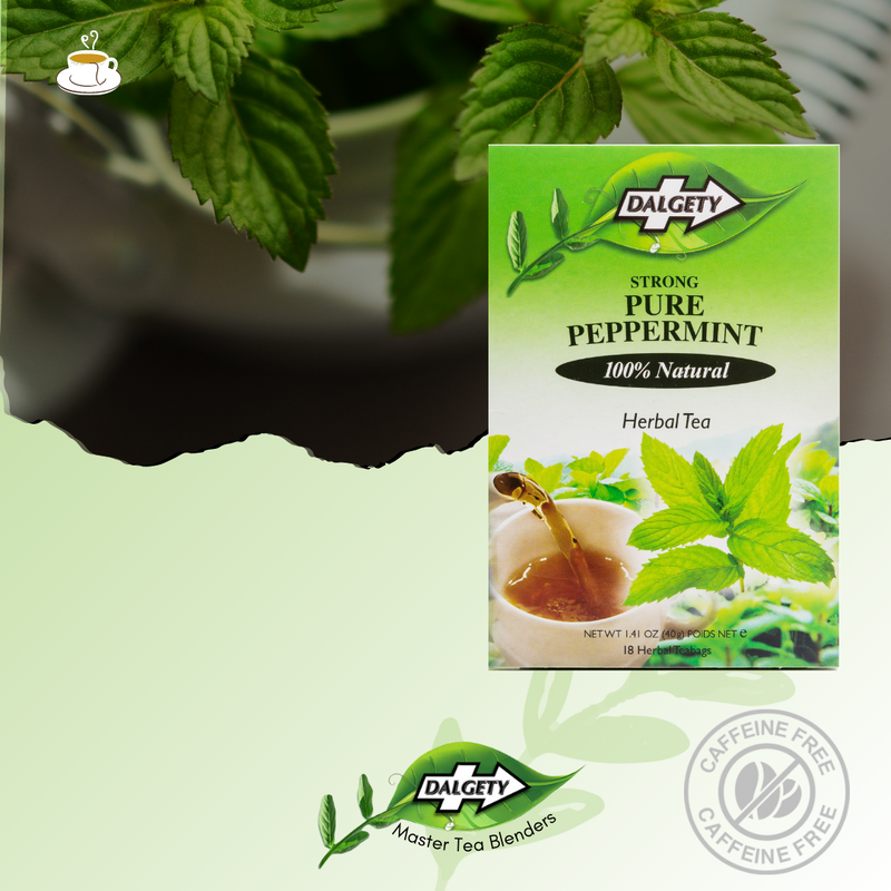 Strong Pure Peppermint Herbal Tea