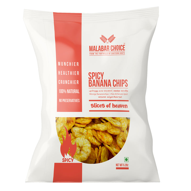 Spicy Banana Chips By Malabar Choice