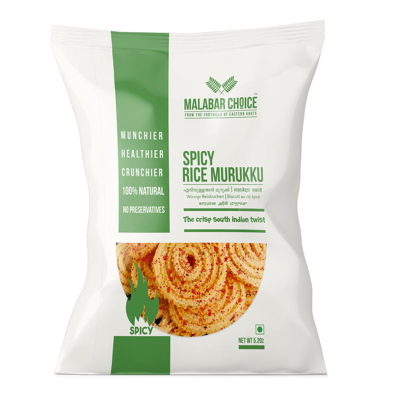 Spicy Rice Murukku By Malabar Choice