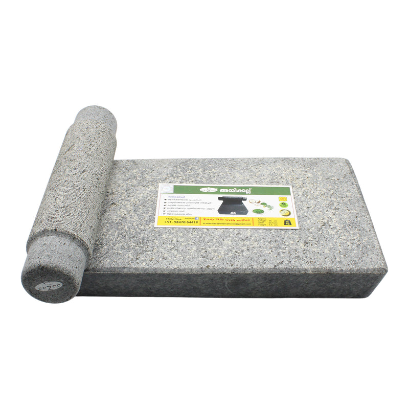 Traditional Stone Ammikkallu Grinder