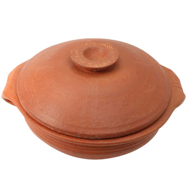 Traditional Clay Chatti with lid