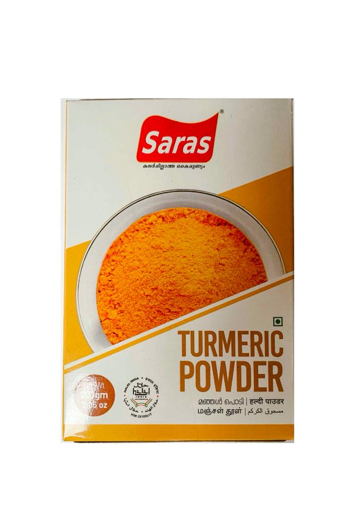 Turmeric Powder By Saras 200 gm