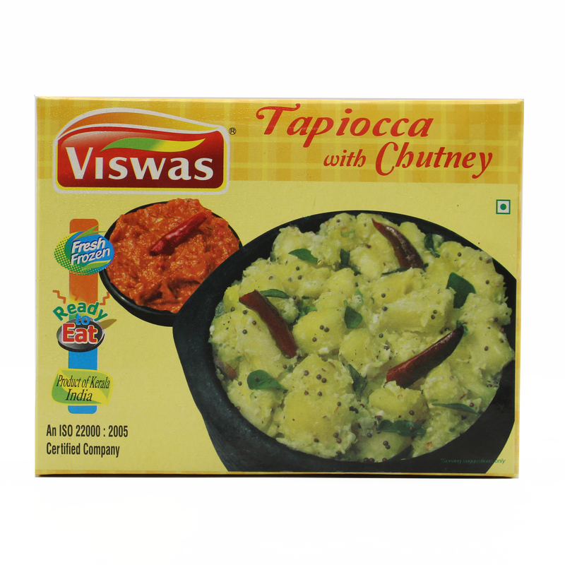 Tapioca with Chutney By Viswas