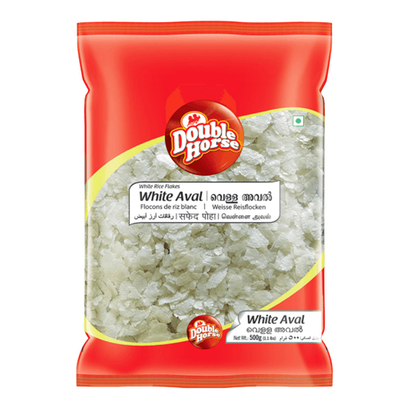 White Rice Flakes (Aval) By Double Horse
