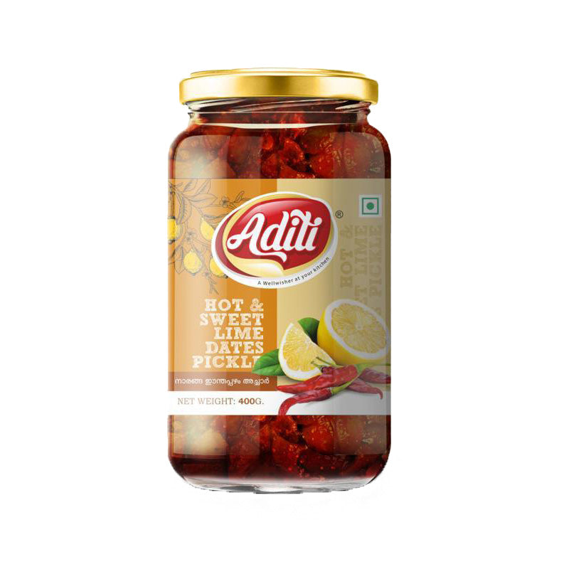 Hot & Sweet Lime Dates pickle by Aditi