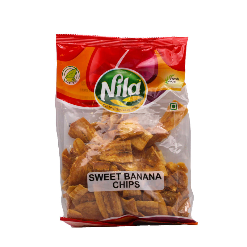 Sweet Banana Chips Long by Nila 170g