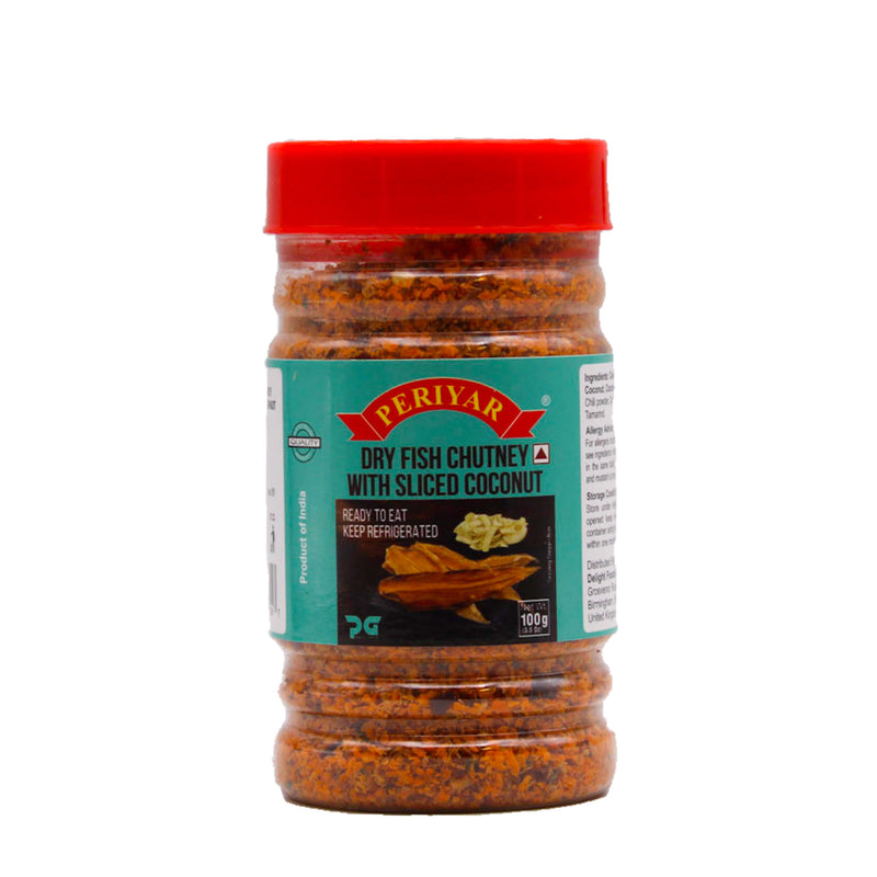 Dry Fish Chutney with Sliced Coconut by Periyar