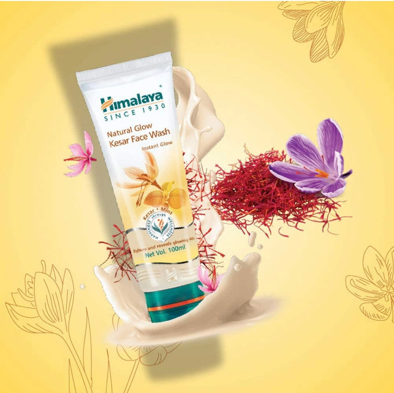 Himalaya Natural Glow Kesar face wash (50 ml)