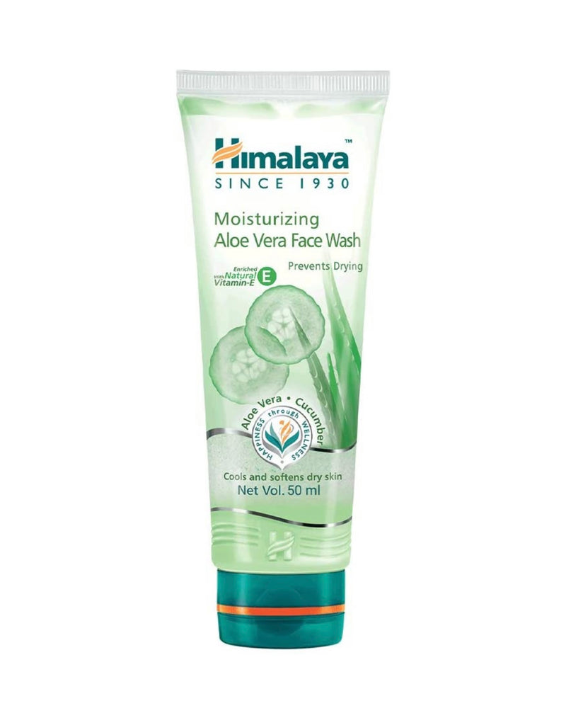 Himalaya Moisturizing Aloe Vera face wash (50ml)