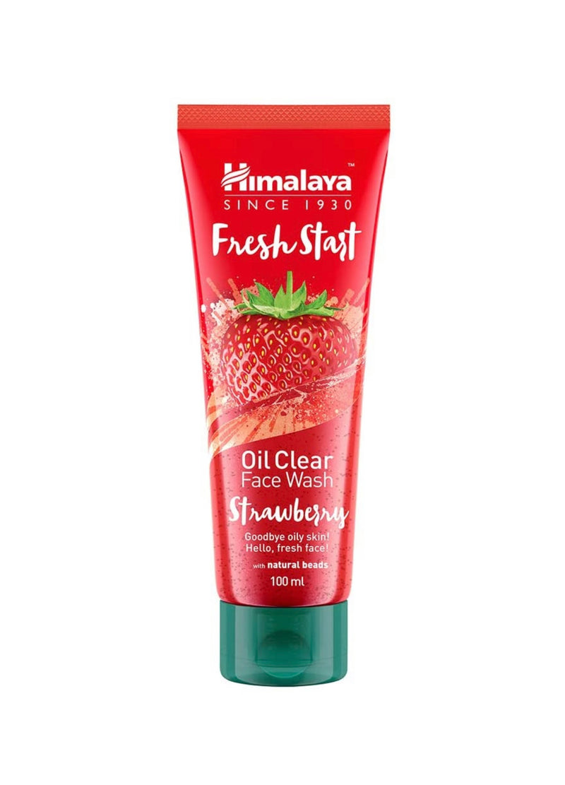 Himalaya Fresh start Oil clear face wash Strawberry (50ml)