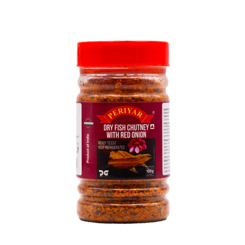 Dry Fish Chutney with Red onion by Periyar