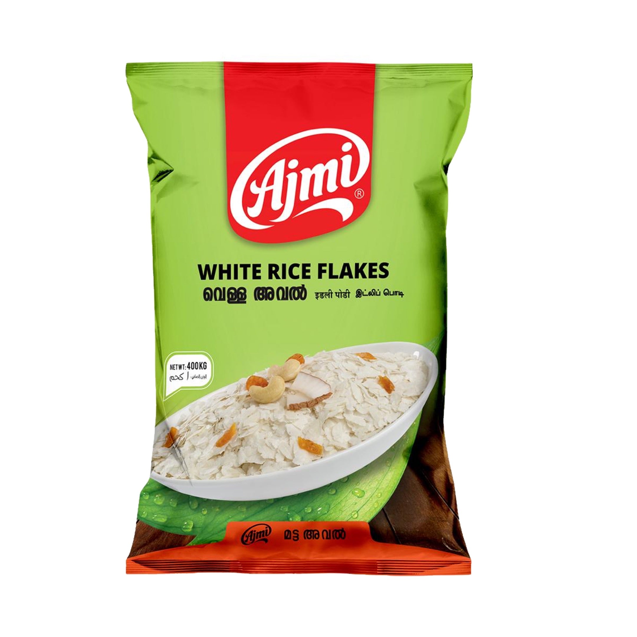 White Rice Flakes White Rice flakes by Ajmi – Kerala Taste