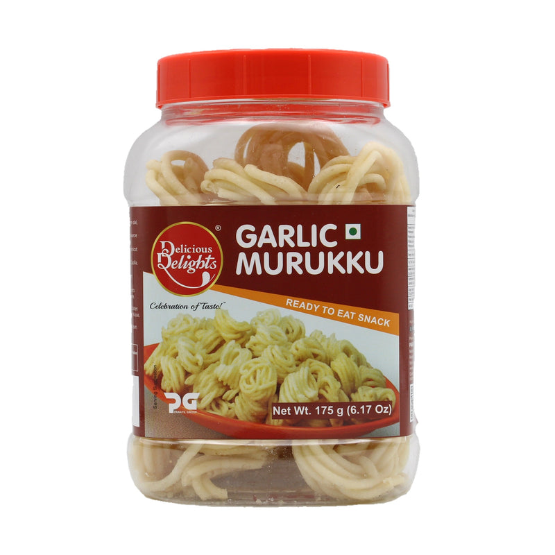 Garlic Murukku by Delicious Delights