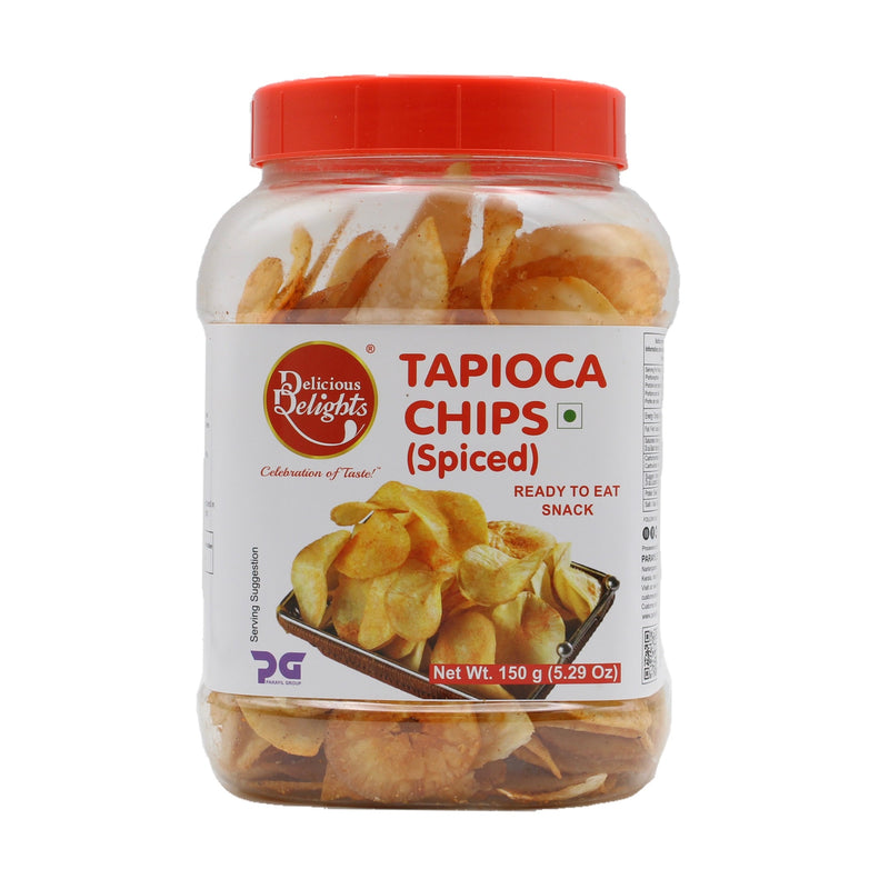 Tapioca Chips(Spiced) by Delicious Delights